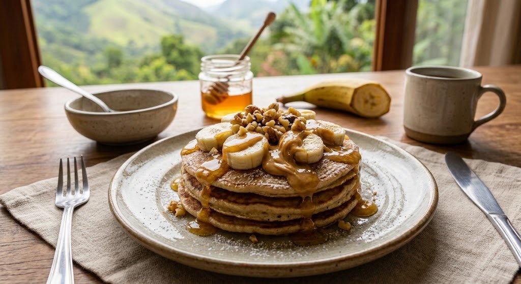 Panqueca de amendoim