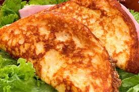 Panqueca de flocão com queijo