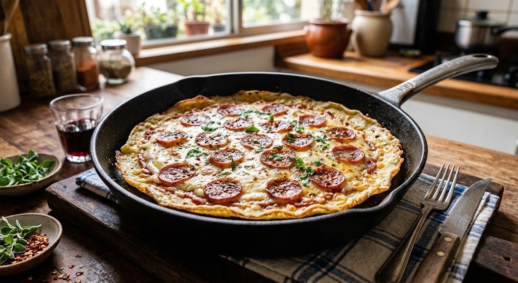 Pizza de frigideira